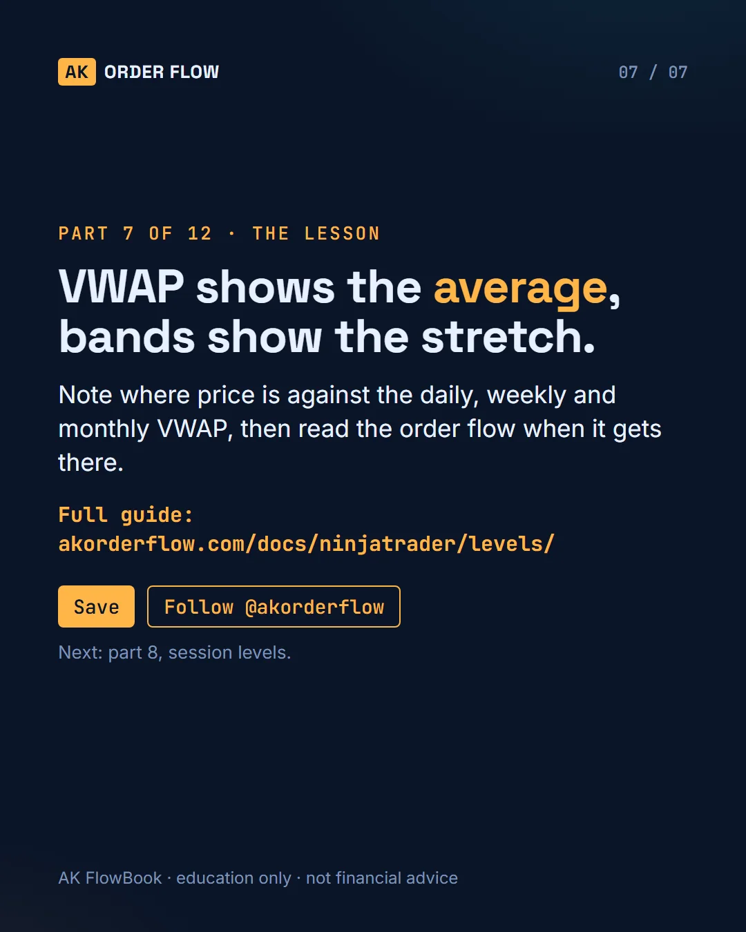 AK FlowBook part 7: VWAPs and bands slide 7