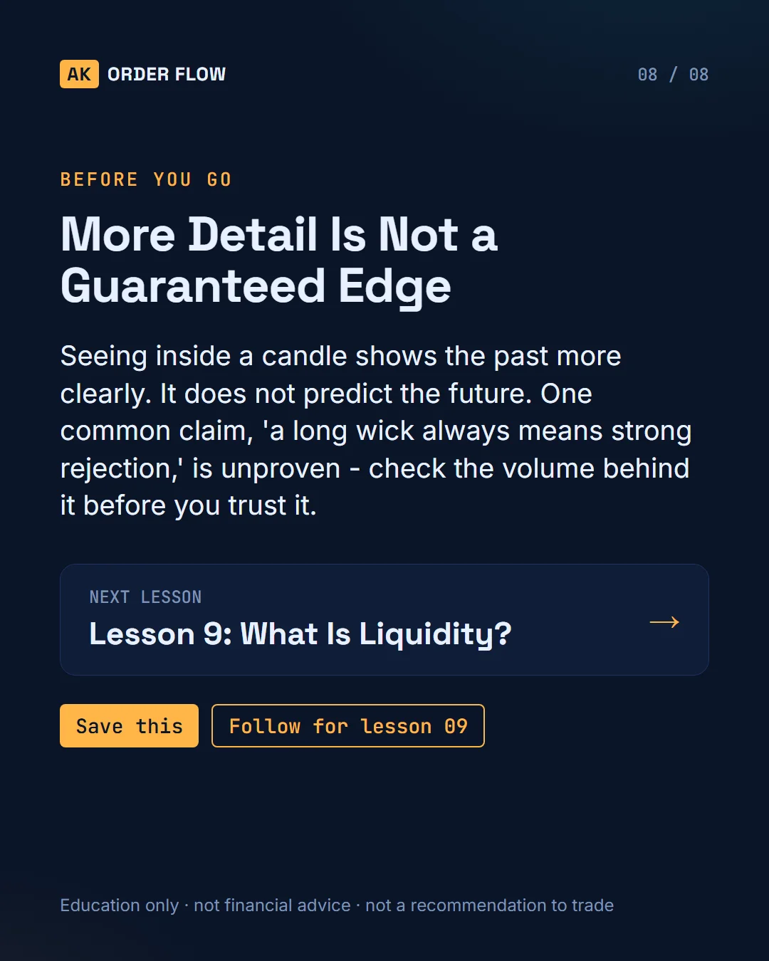 What a Candle Shows — and What OHLC Hides slide 8